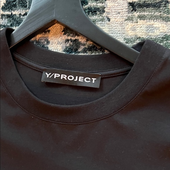 Y-Project Black Oversized Slim Shady T-Shirt - Picture 4 of 5